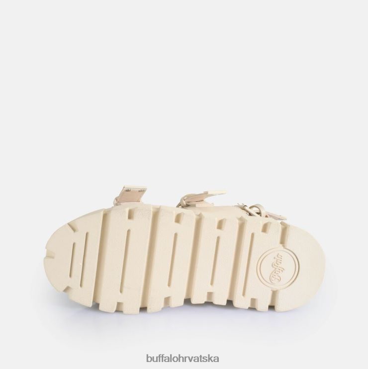 krema Buffalo ava sandale s platformom veganske |sandale TDD6T519